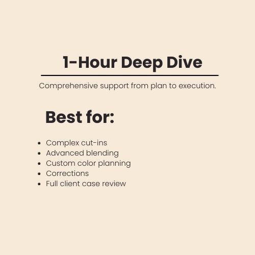 1-Hour Deep Dive Consultation