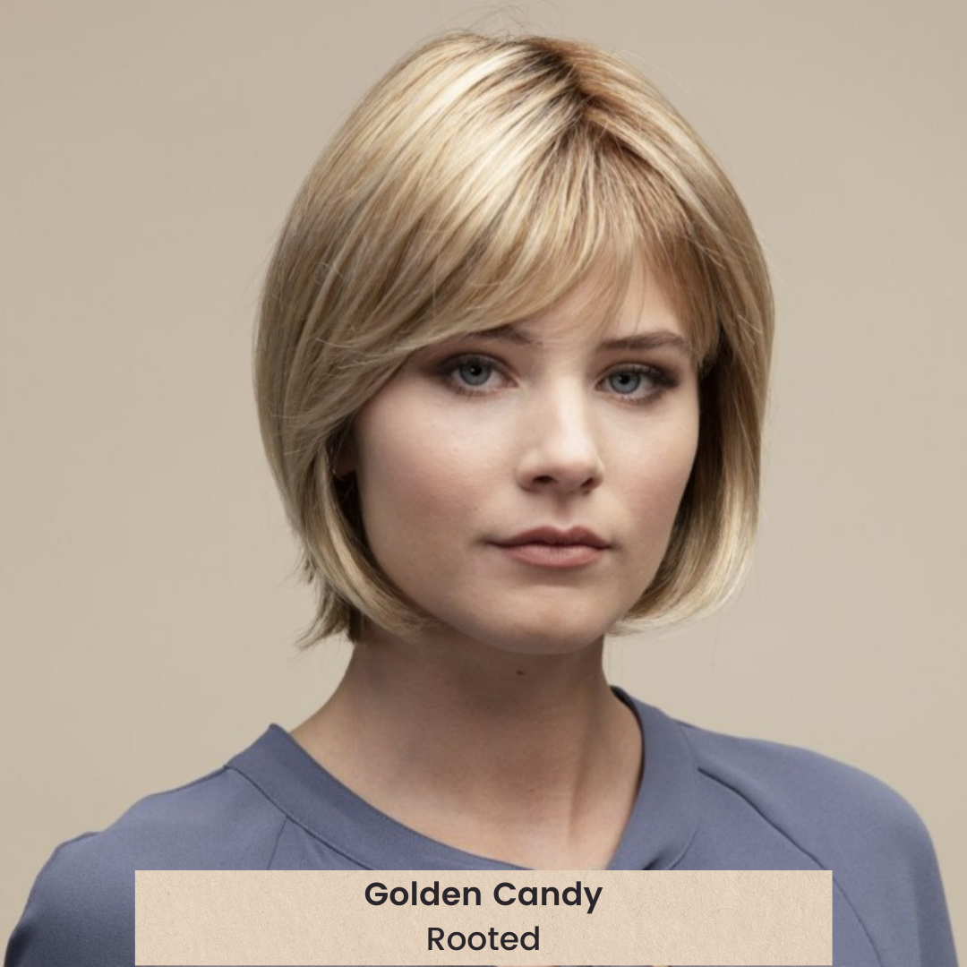 Lucy | Synthetic Hair Lace Front Wig (Mono-Top) model photo 5