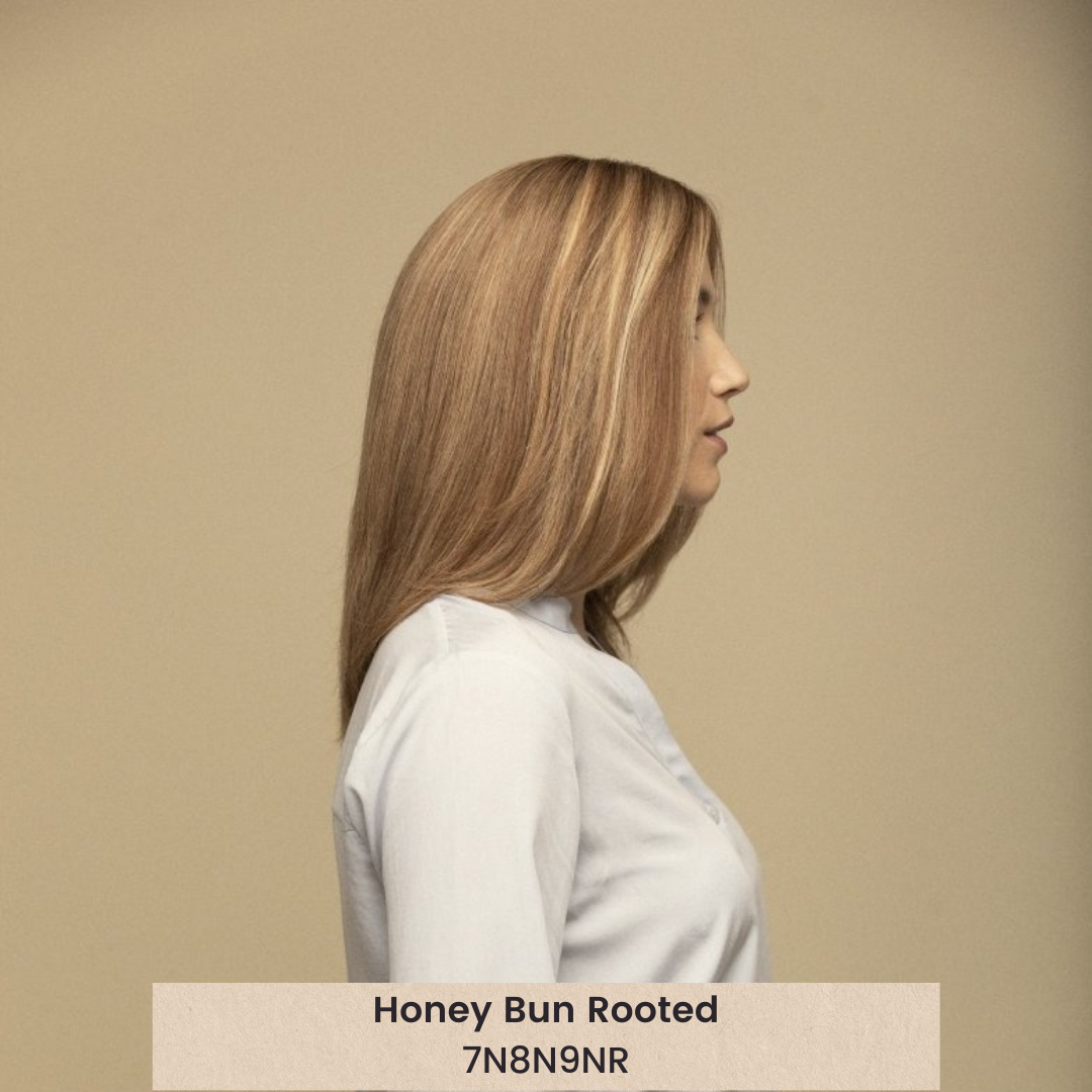 HERA 15| Remy Human Hair Lace Front WIG (Hand-Tied) Alternate side angle