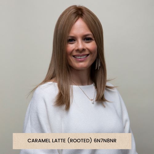 Athena 14 XL French | Luxury Lace Front Topper