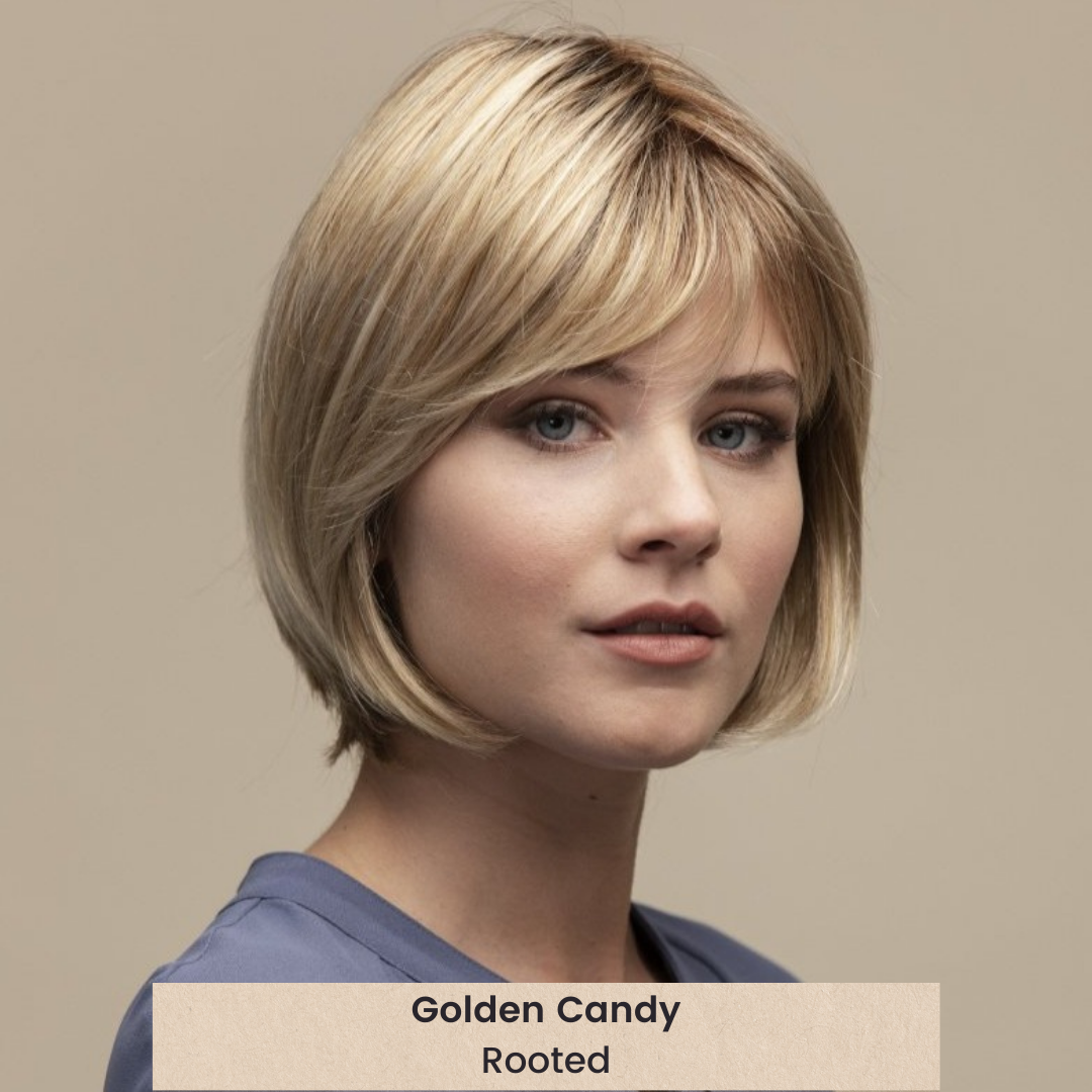 Lucy | Synthetic Hair Lace Front Wig (Mono-Top) model photo 1