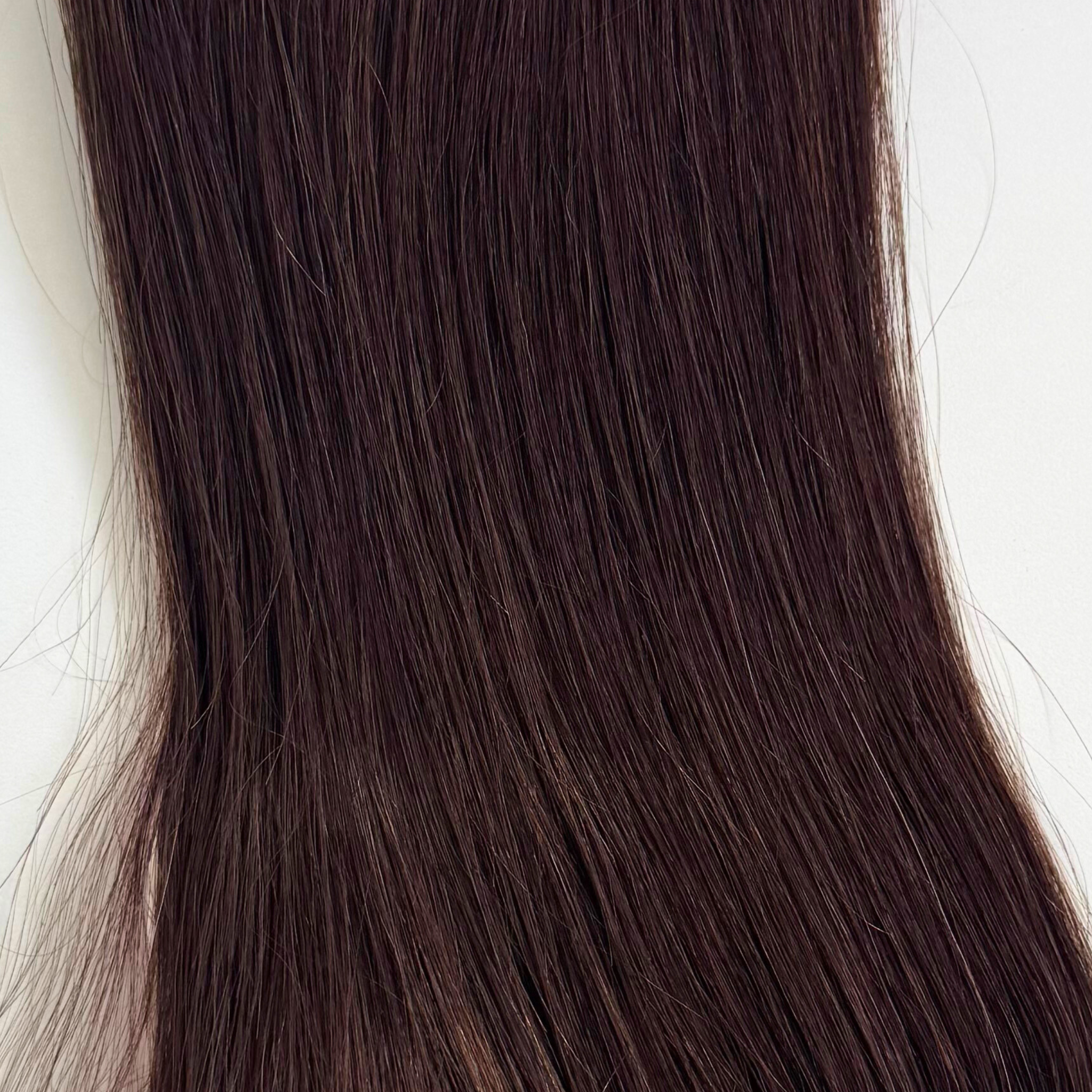 7-piece Human Hair Clip-On Extensions