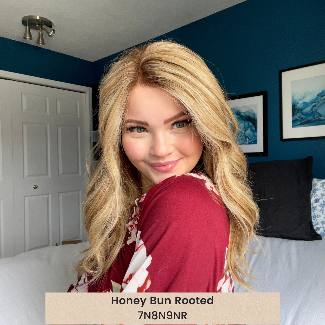 Hera 19 | Remy Human Hair Lace Front Wig (Hand-Tied) for alopecia from Dimples (Marcy photo 3)