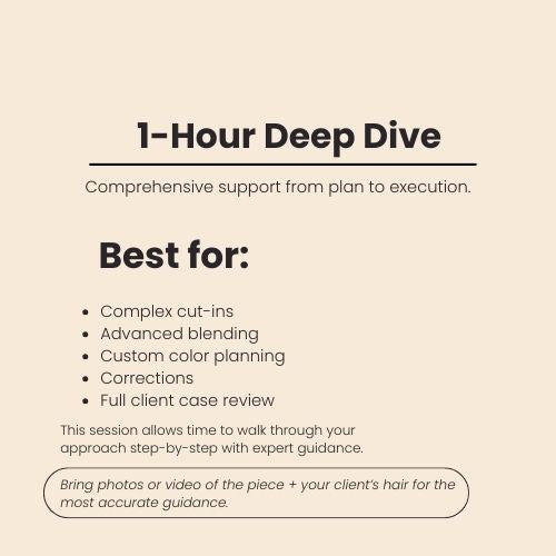 1-Hour Deep Dive Consultation